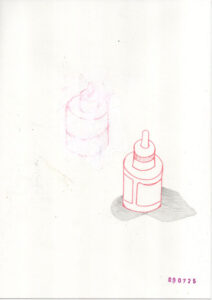 drawing of an inkbottle