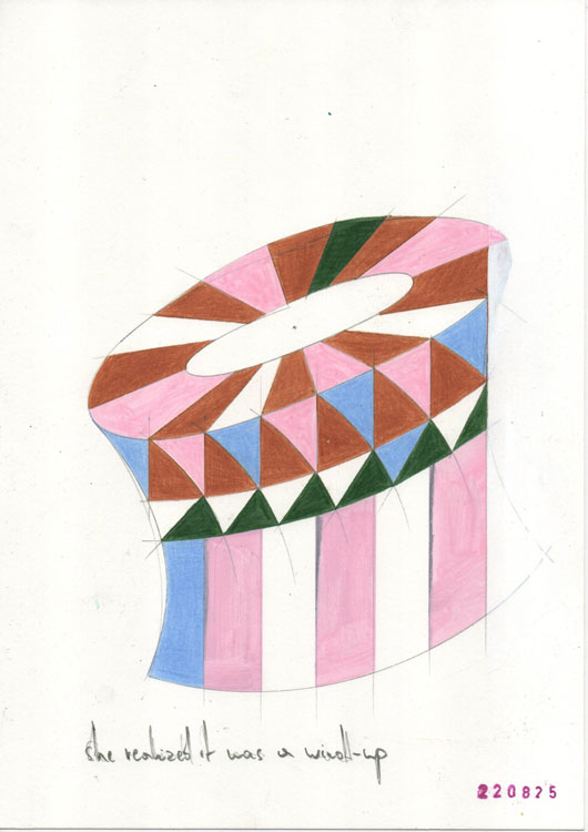 a drawing by Bart Geerts
