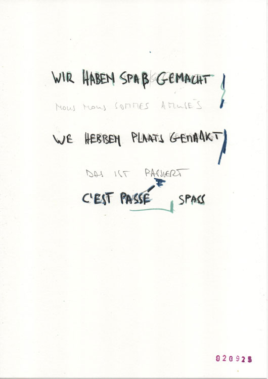 Daily Drawing 020925 - Bart Geerts