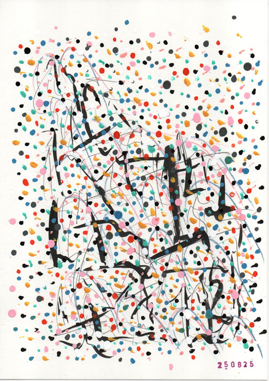 a drawing by Bart Geerts