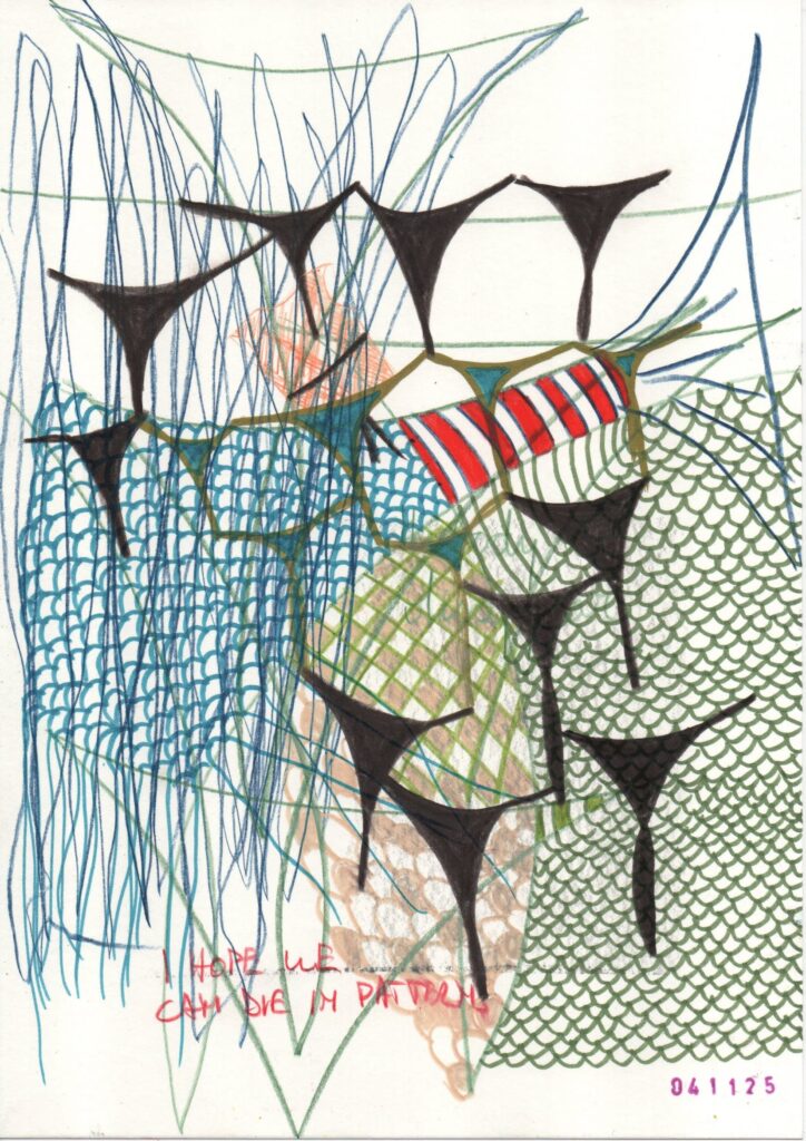 Daily Drawing 041125 - Bart Geerts