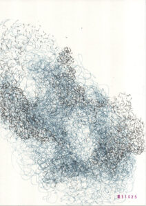 a drawing by Bart Geerts