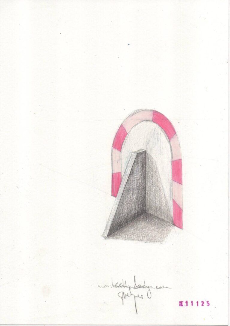 a drawing by Bart Geerts