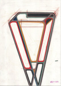 a drawing by Bart Geerts