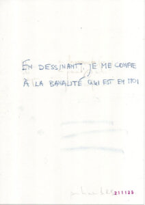 a drawing by Bart Geerts