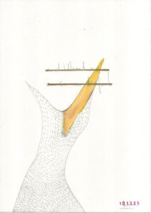 a drawing by Bart Geerts