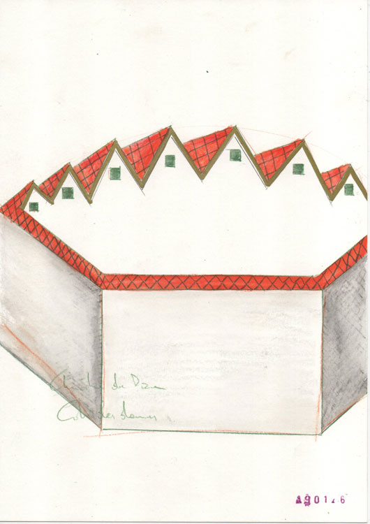 looking at a medieval painting Cité des dames