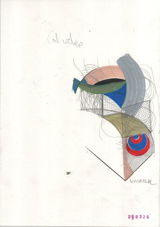 a drawing by Bart Geerts