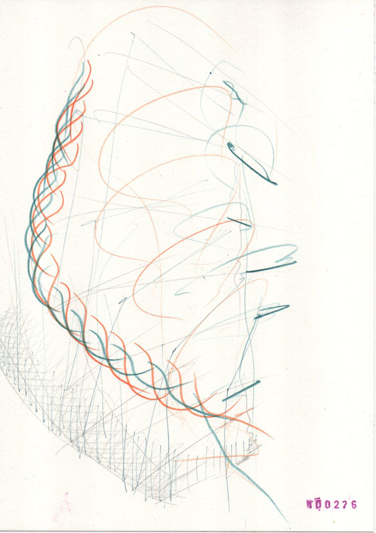 a drawing by Bart Geerts that is part of the daily drawing project