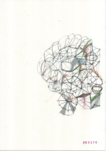 there is a spatial aspect to this drawing