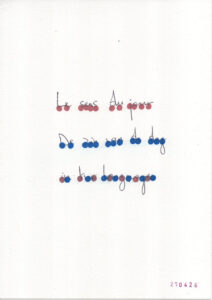 le sens du jour de zin van de dag in two languages