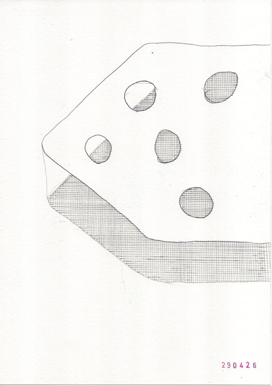 drawing in layers, holes and perspective