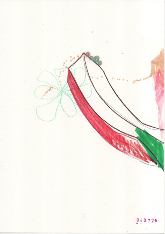 parataxis: combining different things in drawing