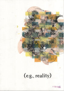 e.g. reality: the filling