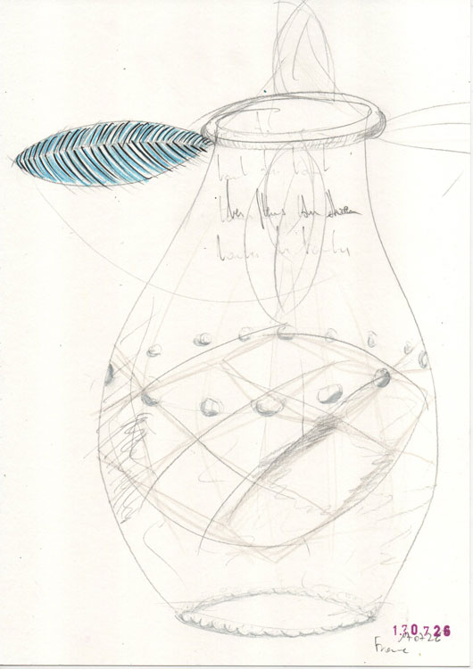 vase: what is in it and what is around it